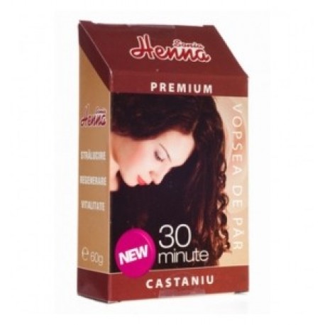 Henna Premium Castaniu 60 gr