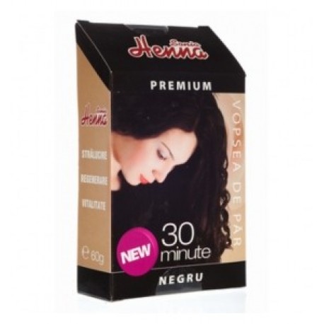 Henna Premium negru 60 gr