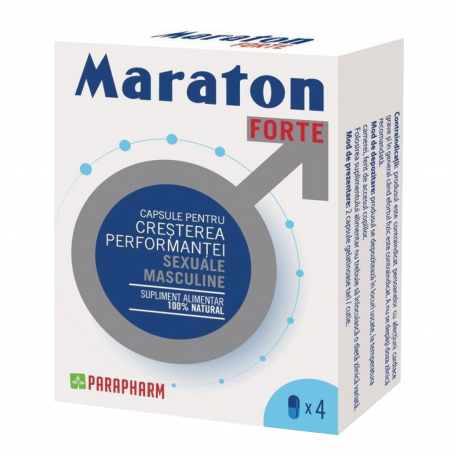 Maraton Forte - capsule pentru potenta, 4 capsule