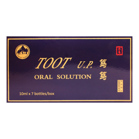 Toot U.P. - fiole pentru potenta 10 ml x 7 fiole, solutie orala