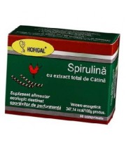 Spirulina 500 mg + catina 40 cps