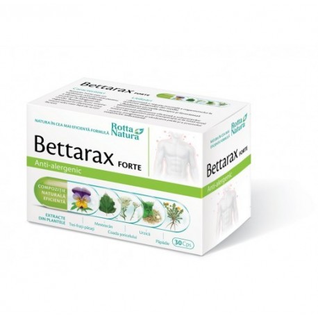 Bettarax anti alergic Forte 30 cps