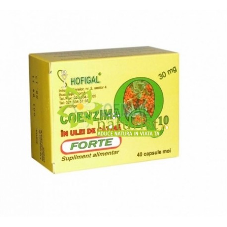 Coenzima Q10 ulei catina forte 40 cps moi