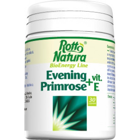 Evening primrose Vitamina E 30 cps