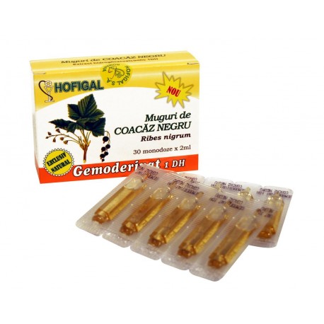 Gemoderivat coacaz negru 30 monodoze