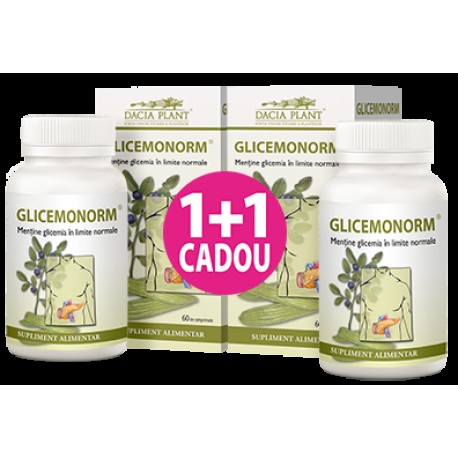 Glicemonorm 60 cpr 1 + 1 Gratis