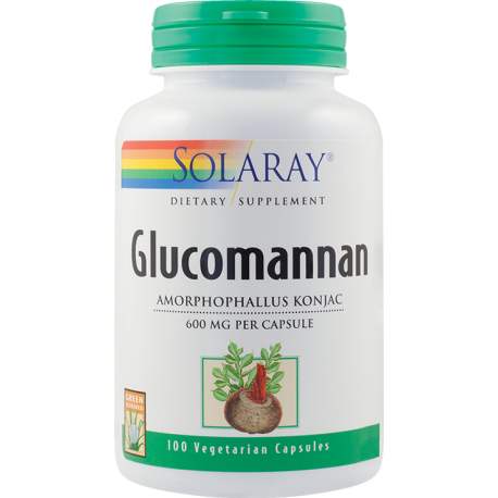 Glucomannan 600mg 100cps