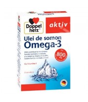 Omega 3 ulei somon vitamina E 120 cps