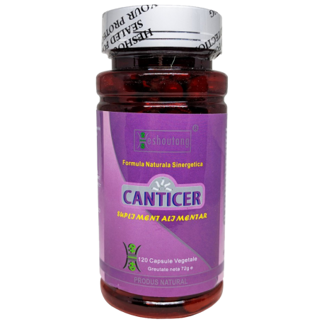 Canticer - pentru afectiuni oncologice, 120 capsule