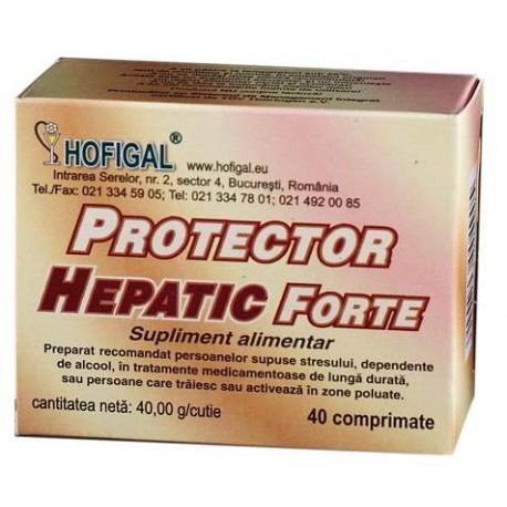 Protector Hepatic Forte 40 cpr