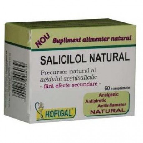 Salicilol natural 60 cpr