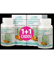 Spirulina si Catina 60 cpr 1 + 1 Gratis