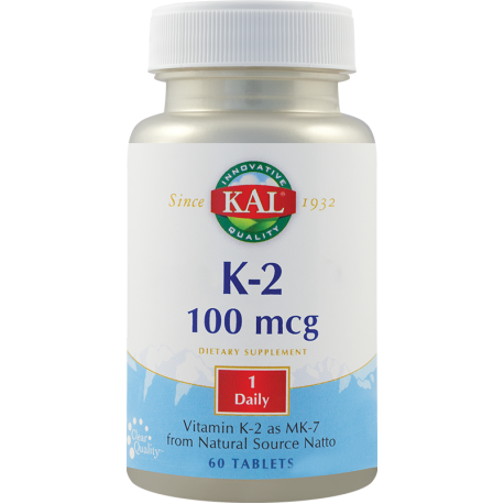 Vitamin K-2 100mcg 60tb
