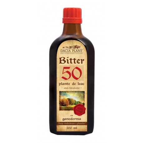 Remediu Bitter 50 plante Ganoderma 200 ml