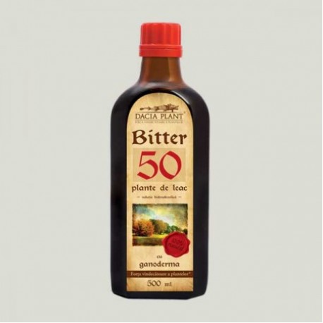 Remediu Bitter 50 plante Ganoderma 500 ml