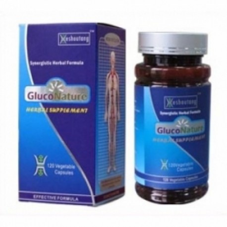 Gluconature plus 60 cps tratare diabet 1