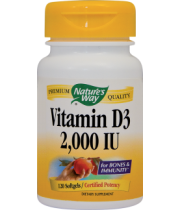 Vitamin D3 2000UI (adulti) 120cps